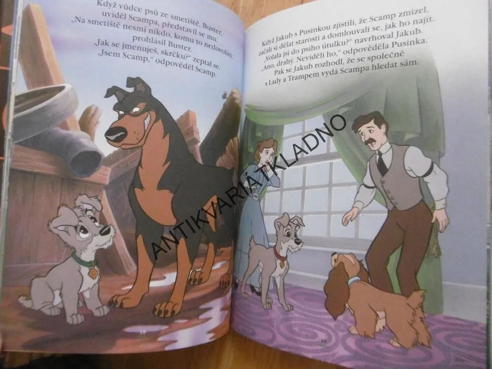 LADY A TRAMP, WALT DISNEY, BEZ CD, **an
