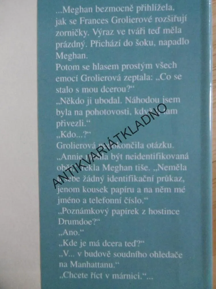 NA VIDĚNOU, MARY HIGGINS CLARK, **an