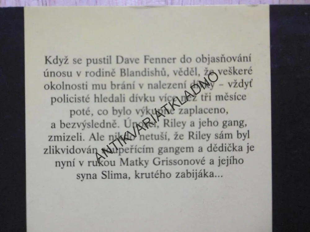 ŽÁDNÉ ORCHIDEJE PRO SLEČNU BLANDISHOVOU, JAMES HADLEY CHASE, **an