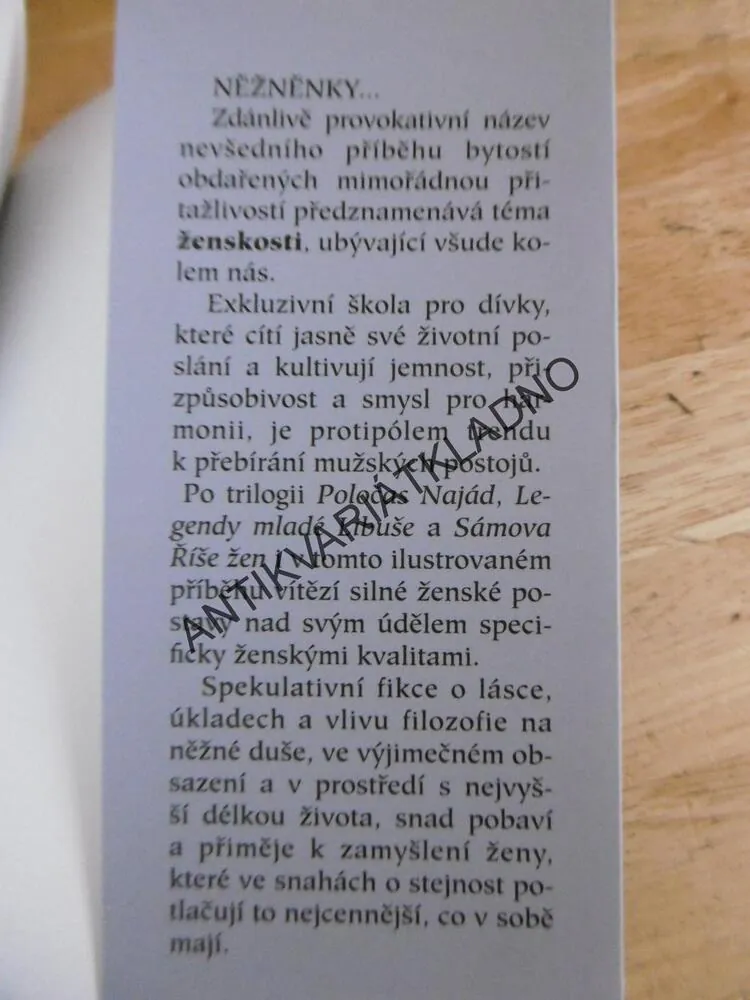 NĚŽNĚNKY, EVŽEN VÍTKOVSKÝ, **an