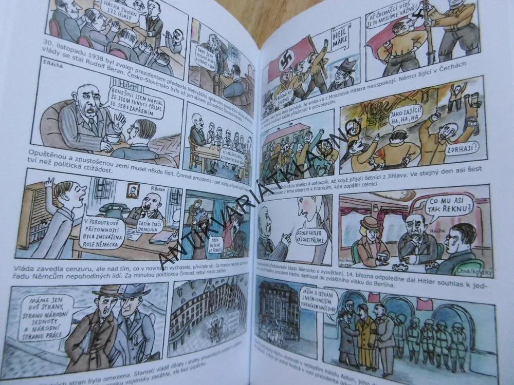 OBRÁZKY Z ČESKÝCH DĚJIN, ČERNÝ,VEIS,ŠALOMOUNOVÁ, KOMIKS,HISTORIE