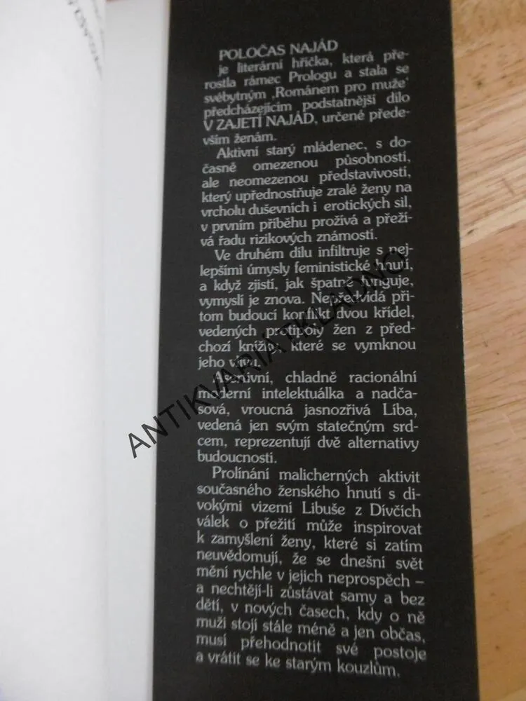 POLOČAS NAJÁD, ROMÁN PRO MUŽE, EVŽEN VÍTKOVSKÝ, **an