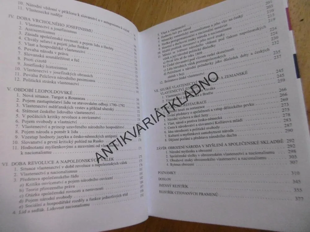 OBROZENSKÉ VLASTENECTVÍ A NACIONALISMUS, FRANTIŠEK KUTNAR, **an