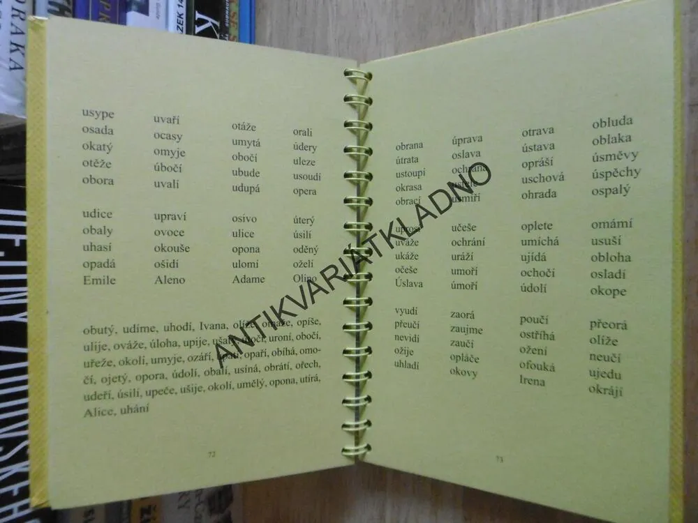 ČTENÁŘSKÉ TABULKY, JOSEF NOVÁK, **an