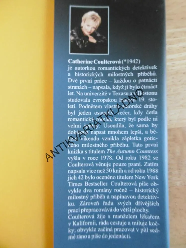 KDO JE CHARLOTTE?, CATHERINE COULTER, **an