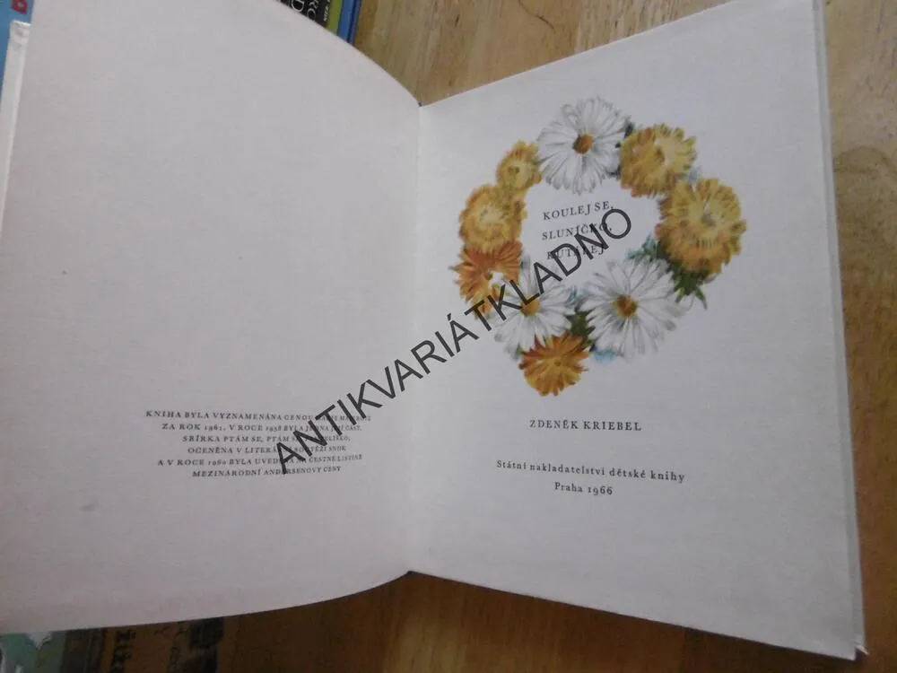 KOULEJ SE, SLUNÍČKO, KUTÁLEJ, ZDENĚK KRIEBEL, **an