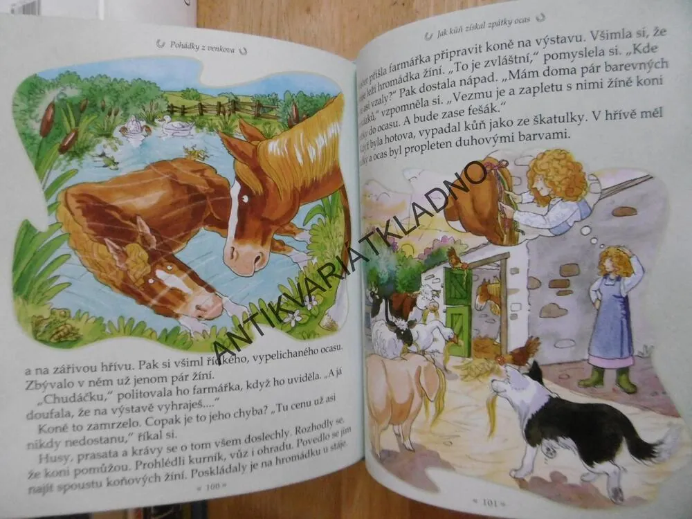 POHÁDKY Z VENKOVA, MOJE PRVNÍ ČTENÍ S VELKÝMI PÍSMENY, **an