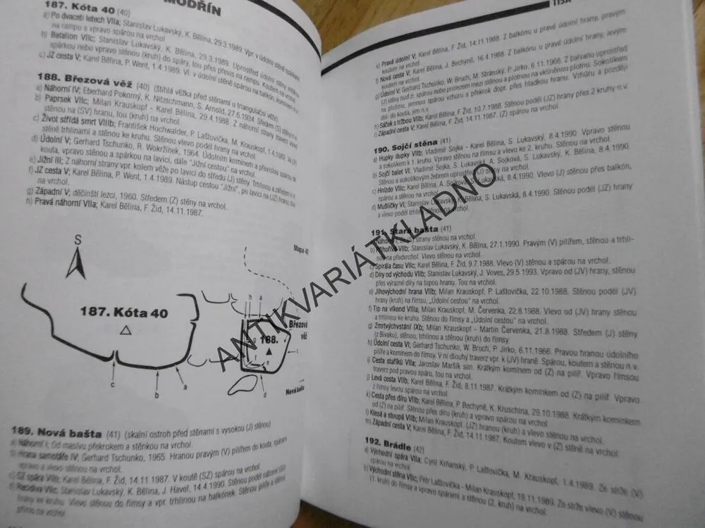 LABSKÉ PÍSKOVCE, TISÁ,RÁJEC,SNĚŽNÍK, HOROLEZECTVÍ, **an