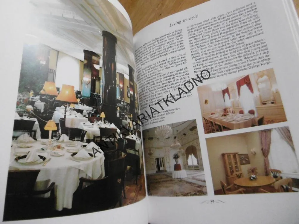 GUNDEL, BUDAPEŠŤSKÝ HOTEL, 1894 - 1994, **an