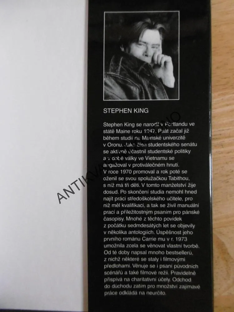 DOLANŮV CADILLAC, STEPHEN KING, **an