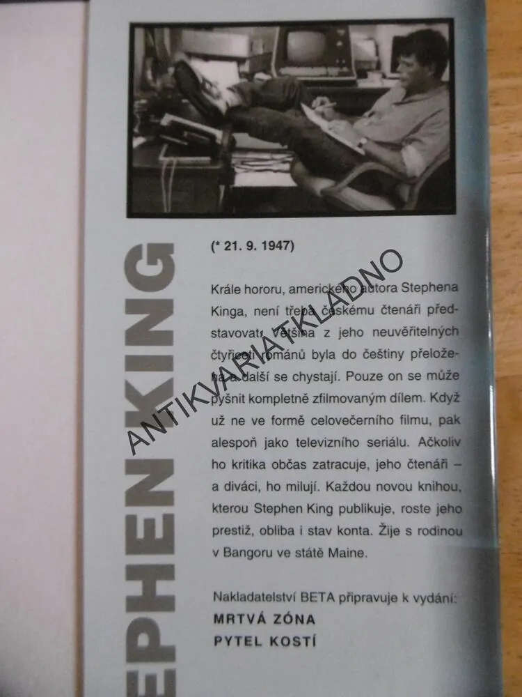 TŘI VYVOLENÍ, STEPHEN KING, **an