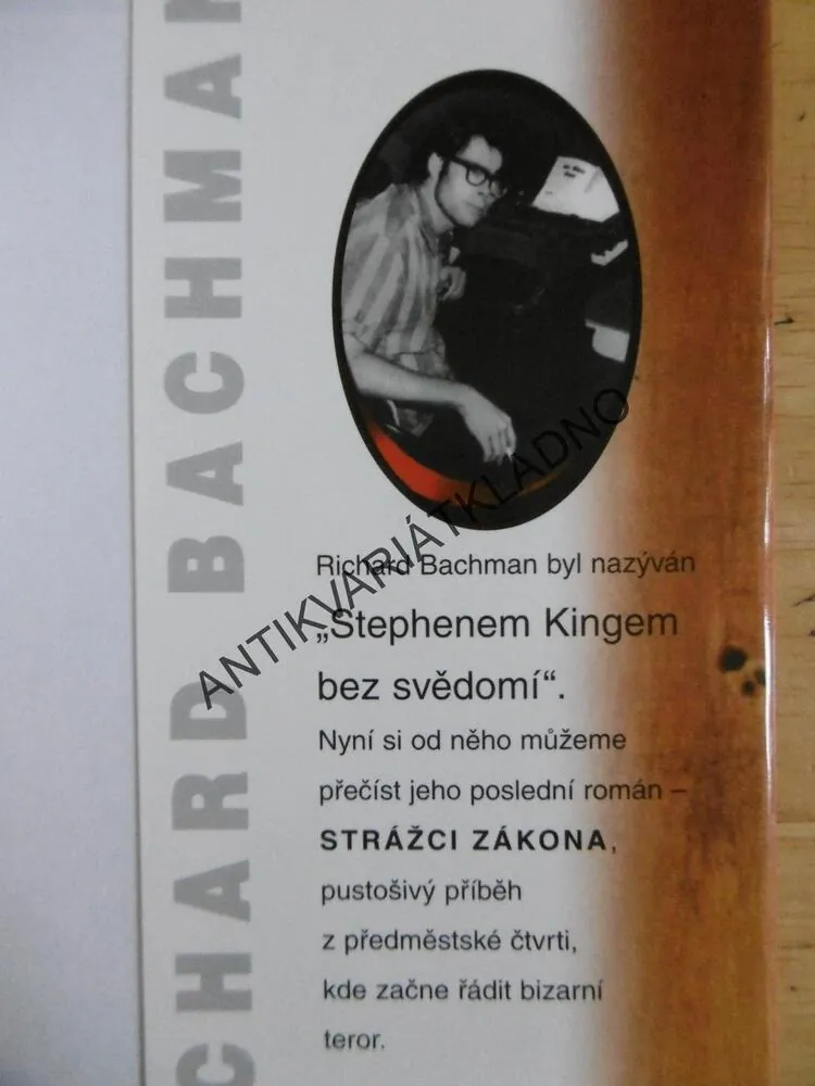 STRÁŽCI ZÁKONA, RICHARD BACHMAN, STEPHEN KING, **an