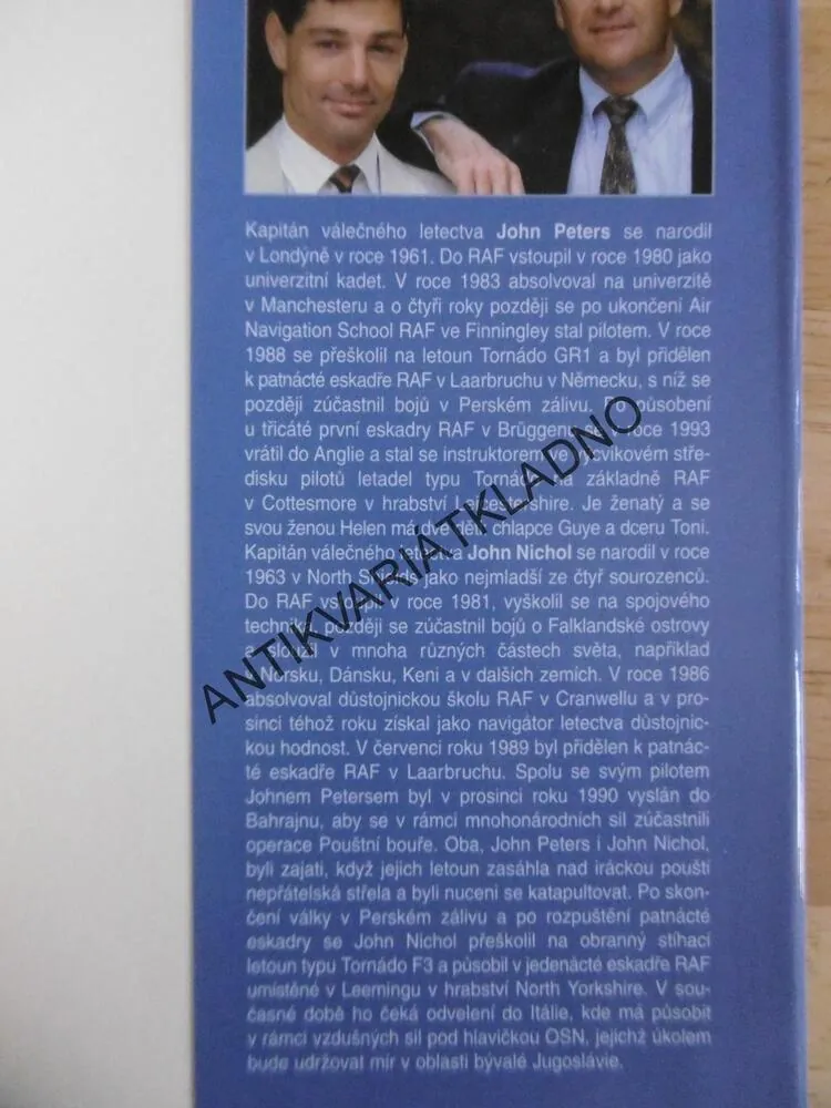 TÝM TORNÁDA, JOHN PETERS, JOHN NICHOL, **an