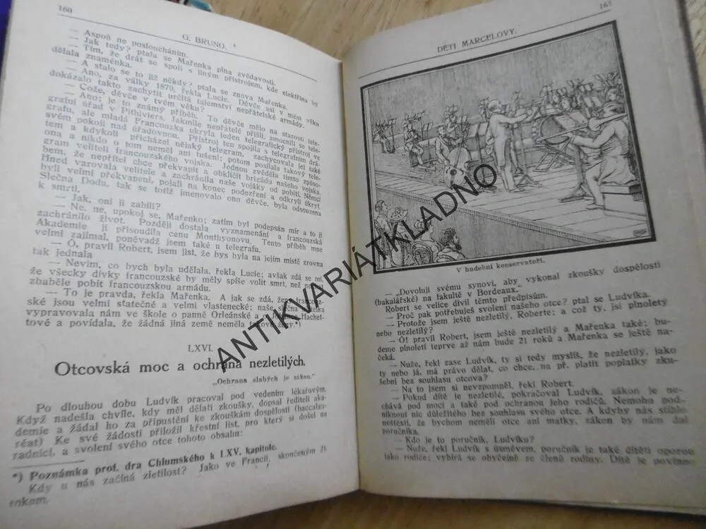 DĚTI MARCELOVY DO ŽIVOTA, UMĚLECKÉ SNAHY, SV. 212, G.BRUNO