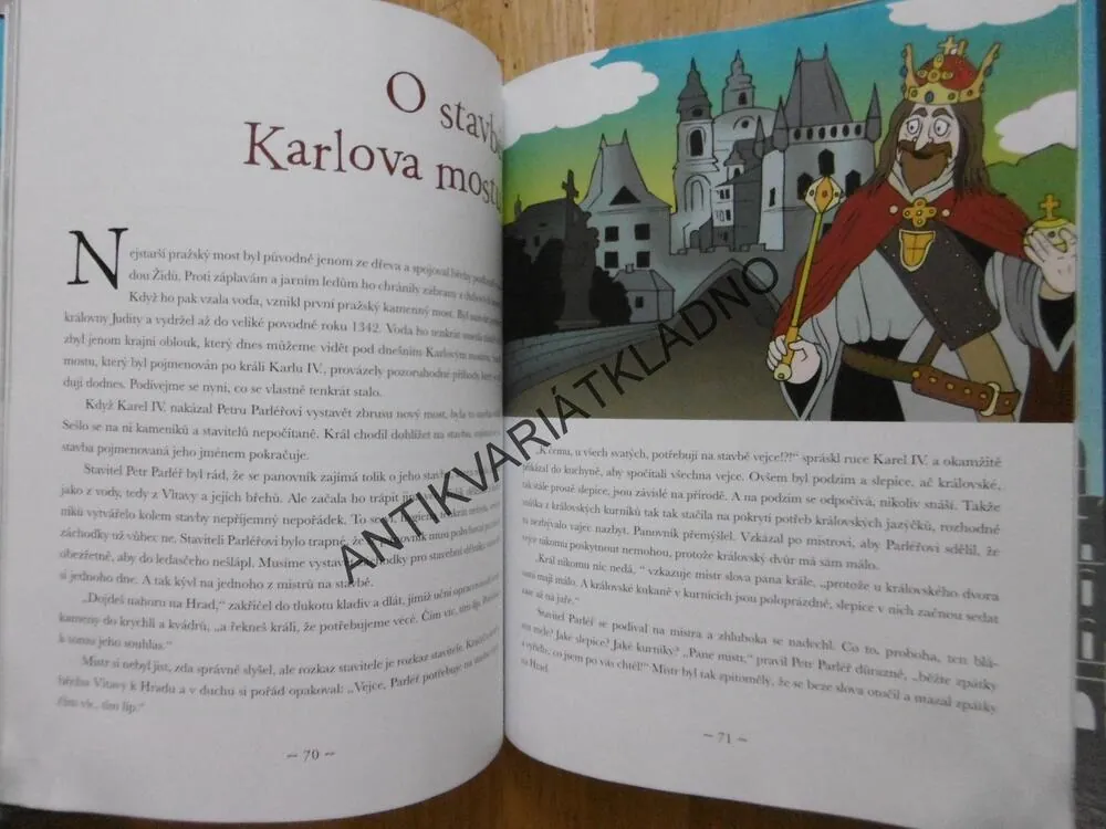 KOUZELNÉ POVĚSTI PRAŽSKÉ ANEB JAK TO BYLO DOOPRAVDY, VANĚČEK, PETŘÍČKOVÁ, **an