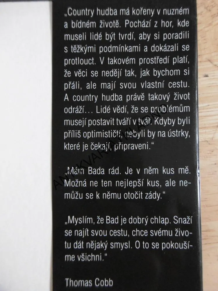 BLÁZNIVÉ SRDCE, CRAZY HEART, THOMAS COBB, **an