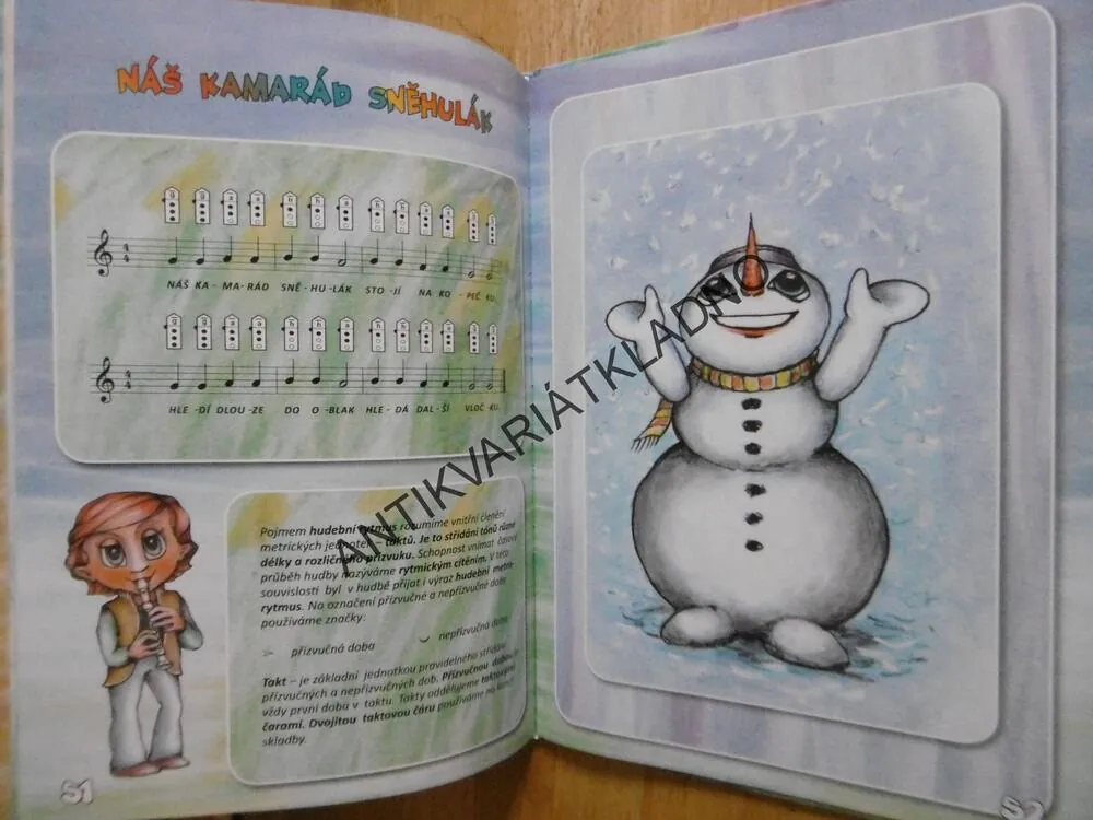ZÁZRAČNÁ FLÉTNIČKA PRO ŠIKOVNÉ DĚTI, KNIHA + FLÉTNA, **an