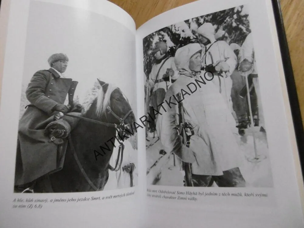 BÍLÁ SMRT, PETRI SARJANEN, ODSTŘELOVAČ ZIMNÍ VÁLKY, SIMA HÄYHÄO, **an