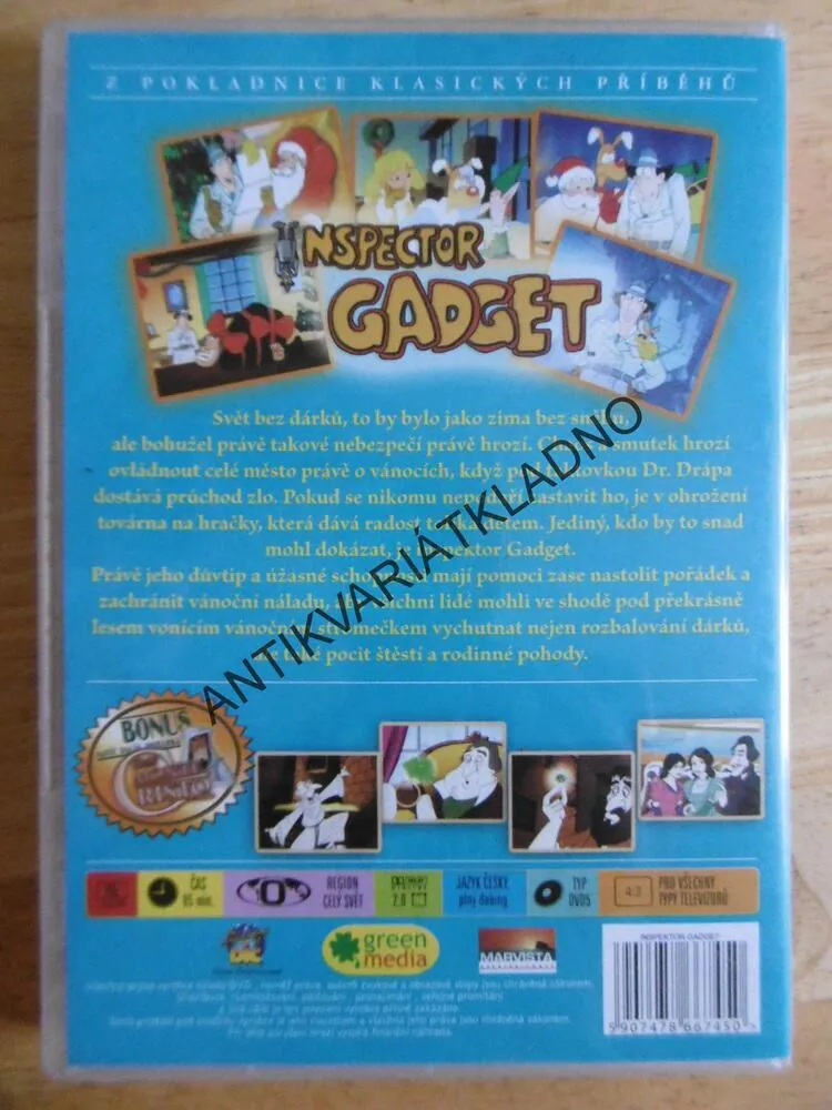INSPECTOR GADGET, DVD FILM