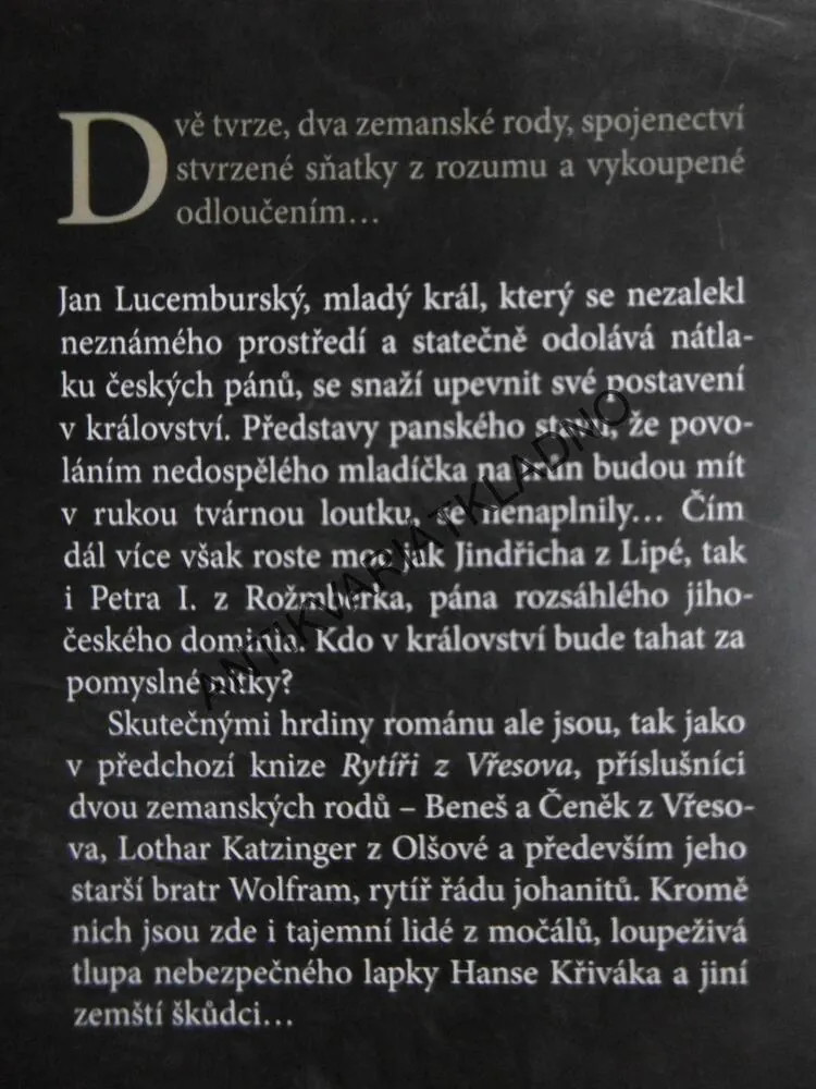 RŮŽE A LEV, FRANTIŠEK NIEDL, **an