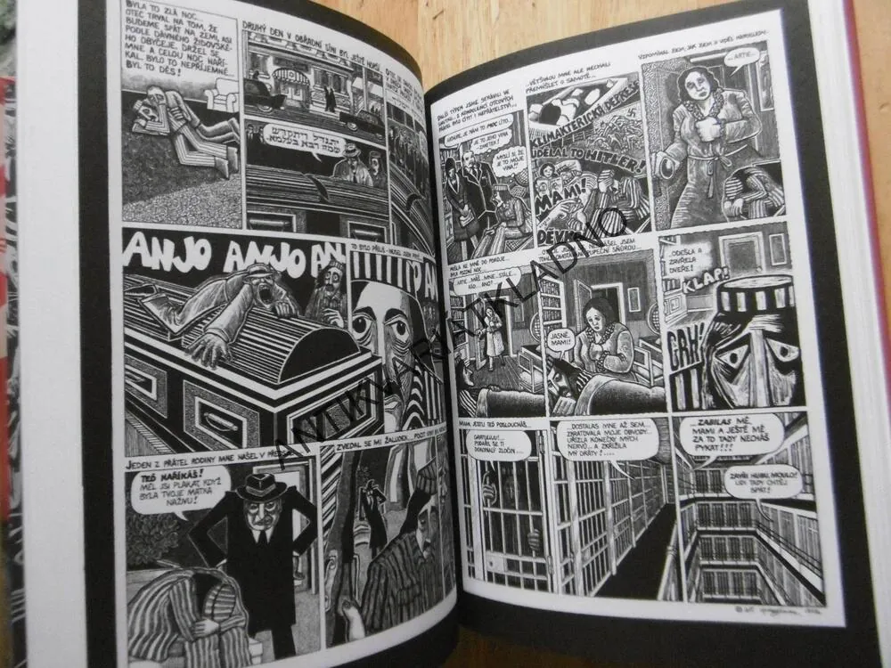 MAUS, PŘÍBĚH OČITÉHO SVĚDKA, ART SPIEGELMAN, KOMIKS VÁLKA, **an