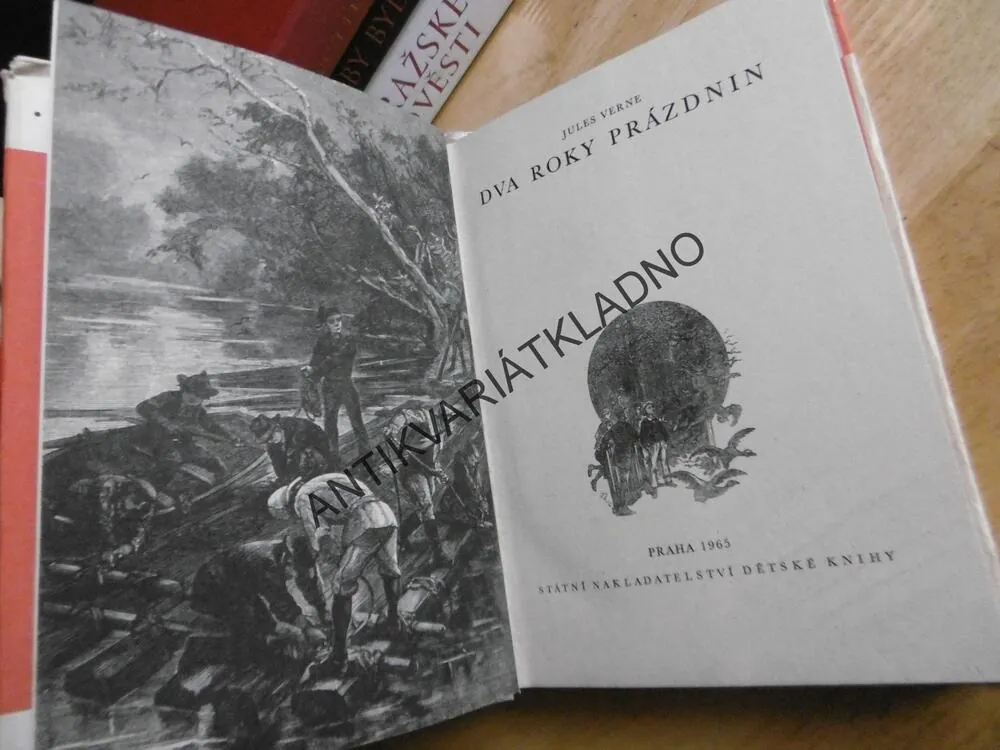 DVA ROKY PRÁZDNIN, JULES VERNE, **an