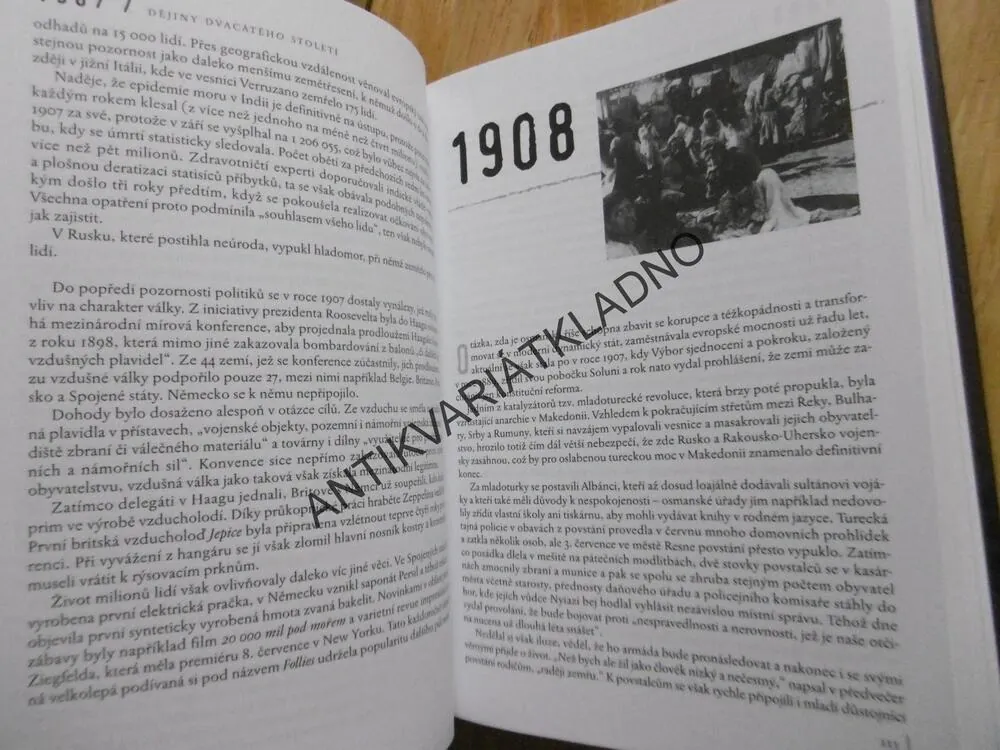 DĚJINY DVACÁTÉHO STOLETÍ, SVAZEK I., 1900 - 1933, MARTIN GILBERT, **an
