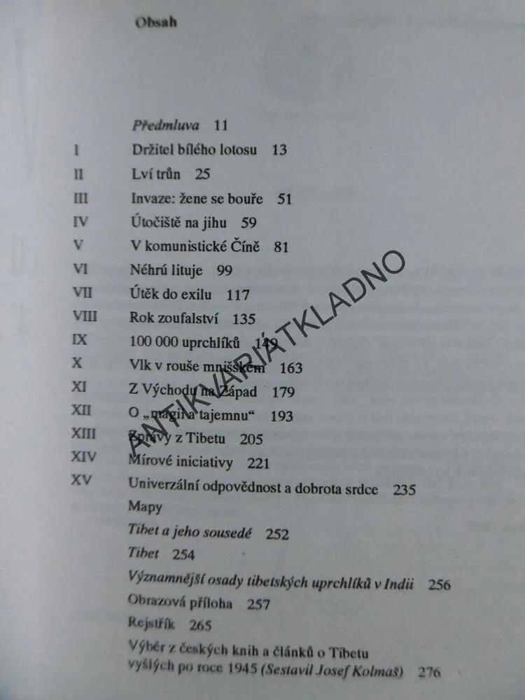 SVOBODA V EXILU, AUTOBIOGRAFIE 14. DALAJLÁMY, **an