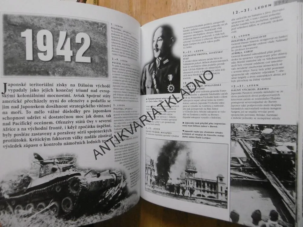 II. SVĚTOVÁ VÁLKA DEN PO DNI, ANTONY SHAW, **an