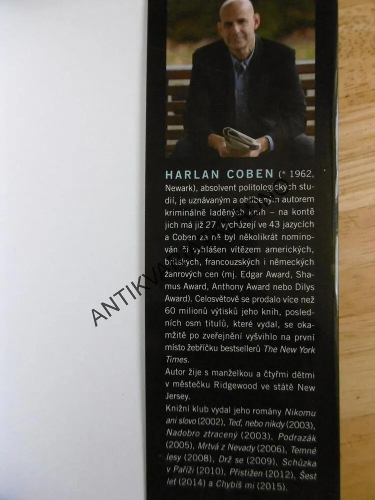 CIZINEC, HARLAN COBEN, **an