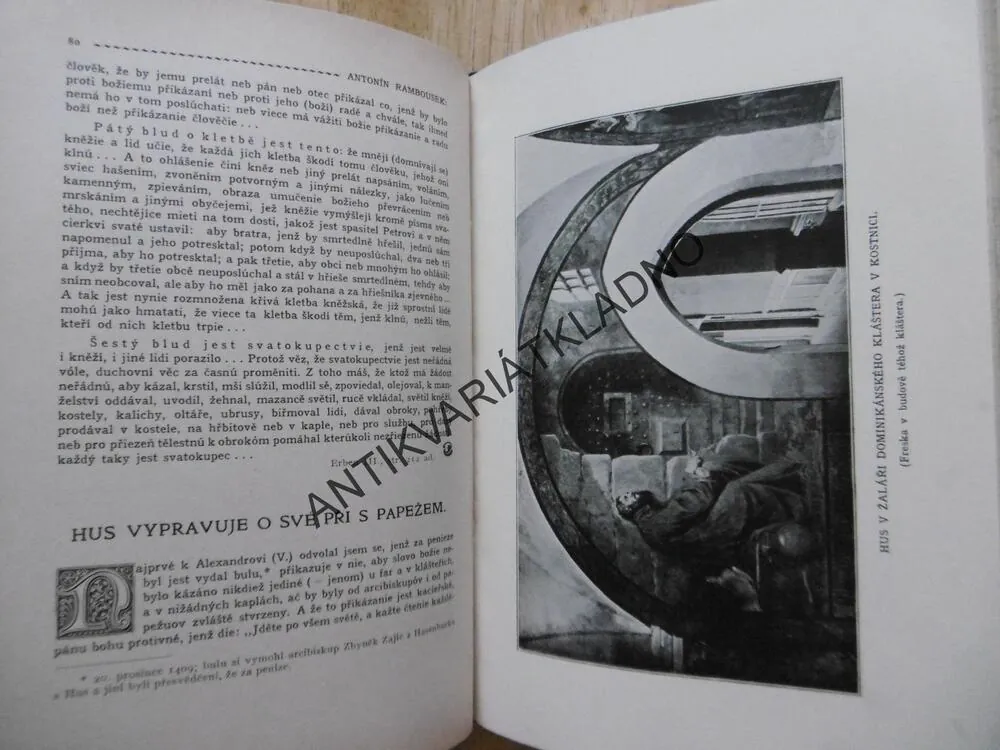 ČTENÍ O MISTRU JANU HUSOVI, AN T. RAMBOUSEK,