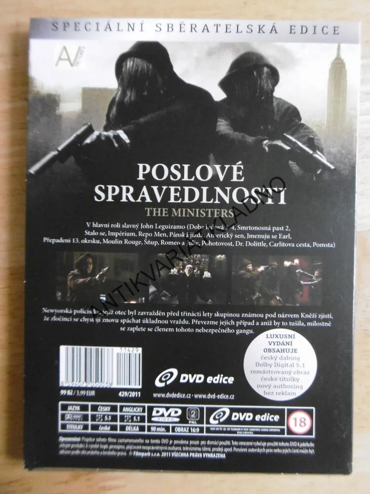 POSLOVÉ SPRAVEDLNOSTI, DVD FILM