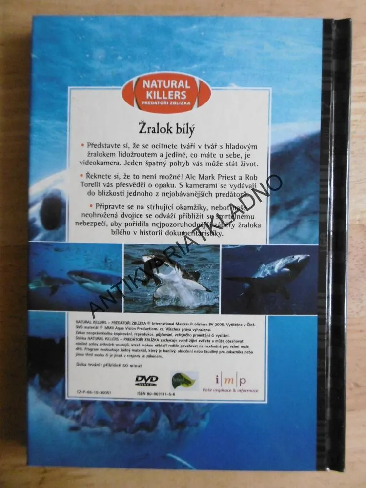PODMOŘSKÁ MISE, ŽRALOCI, DVD FILM