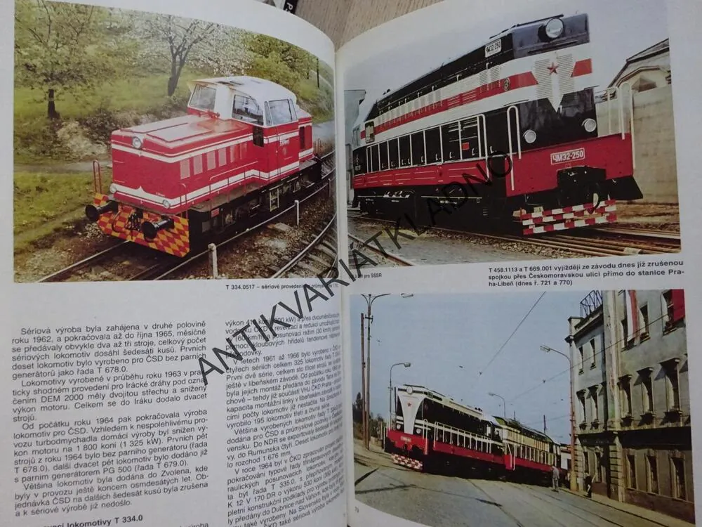 POD ZNAČKOU ČKD, 90 LET VÝROBY LOKOMOTIV, PRAHA ČKD, **an