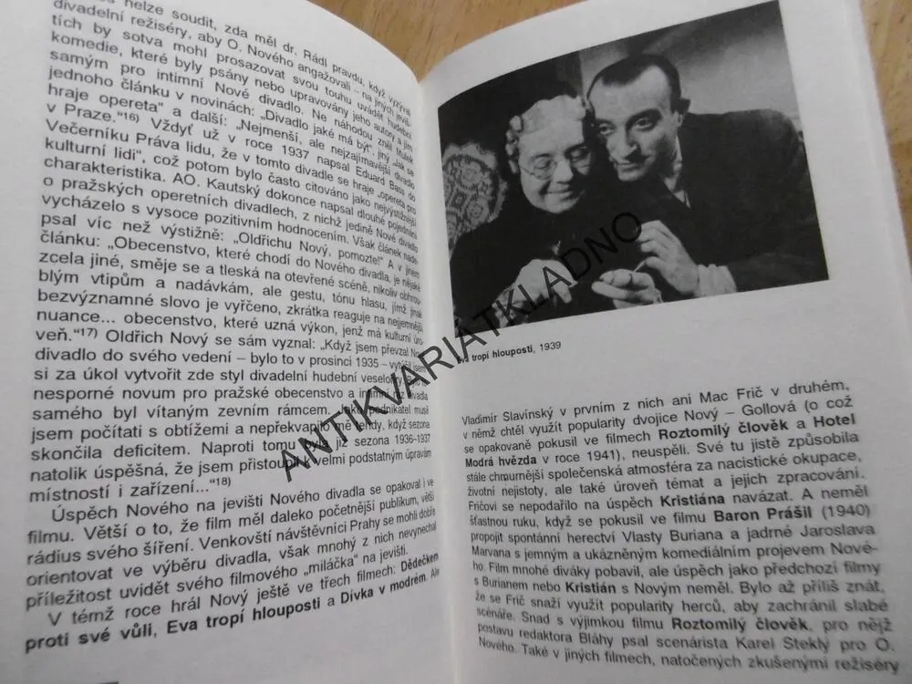 OLDŘICH NOVÝ, ČESKÝ FILMOVÝ ÚSTAV