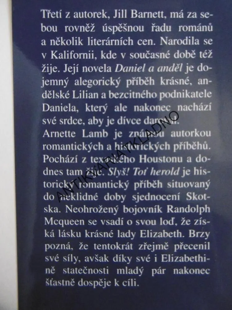 VÁNOČNÍ PŘÍBĚHY, JUDE DEVERAUX, JILL BARNETT, JUDITH MCNAUGHT, ARNETTE LAMB, **an