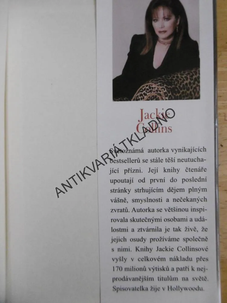 NAIVNÍ MRCHA, JACKIE COLLINS, **an