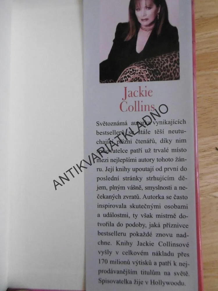 NEBEZPEČNÁ ŽENA, JACKIE COLLINS, **an