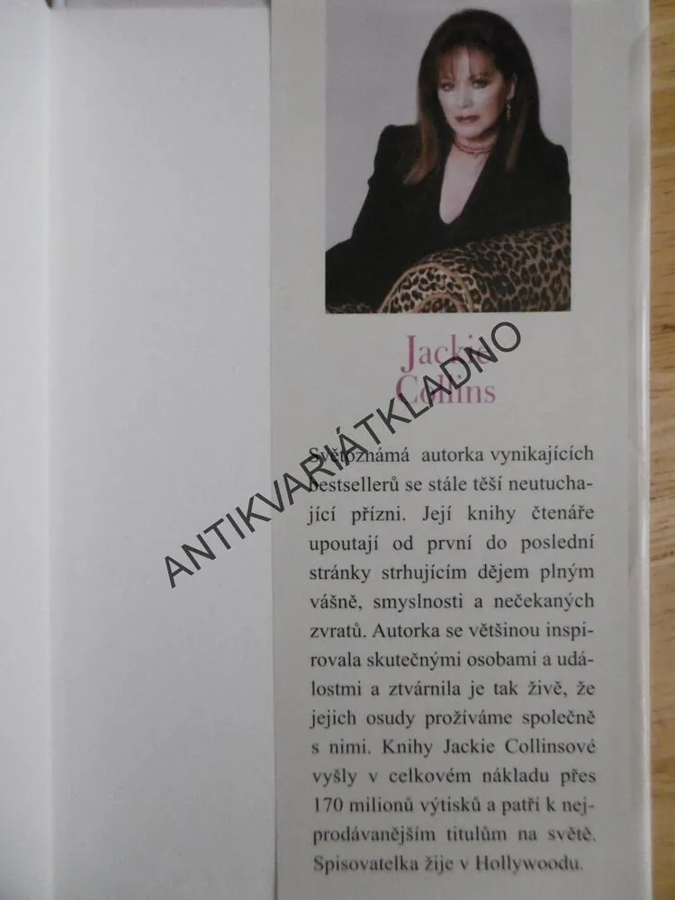 MILÁČEK ŽEN, JACKIE COLLINS, **an