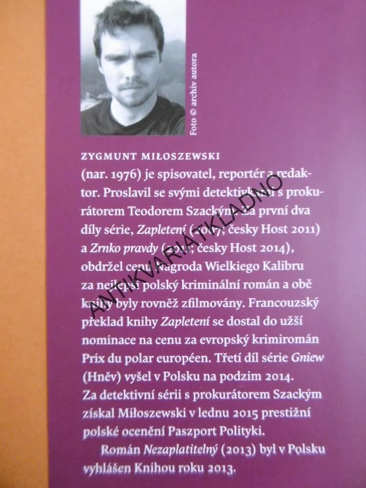 NEZAPLATITELNÝ, ZYGMUNT MILOSZEWSKI, **an