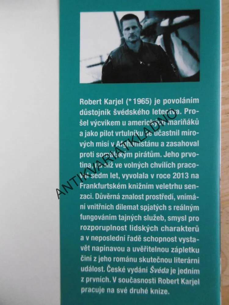 ŠVÉD, ROBERT KARJEL, **an