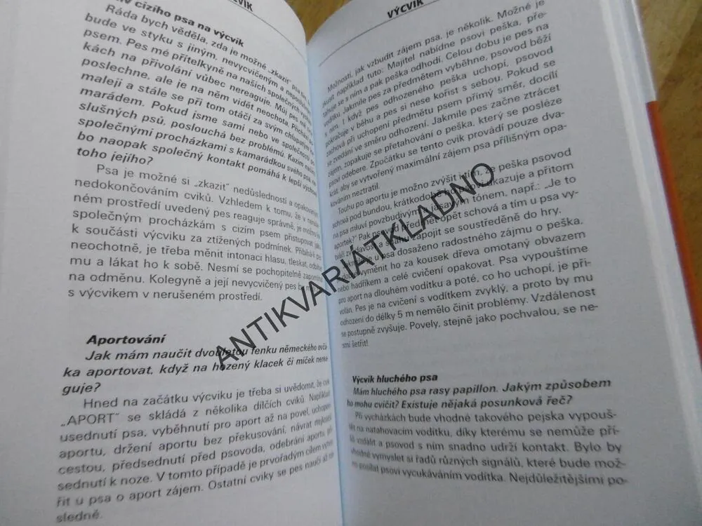 PROBLÉMOVÉ CHOVÁNÍ PSŮ, IVO EICHLER,  **an
