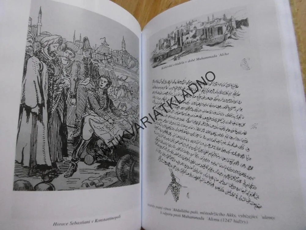 EGYPT V DOBĚ MUHAMMADA ALÍHO, ROMAN MÍŠEK, FRANTIŠEK ONDRÁŠ, MIROSLAV ŠEDIVÝ, **an