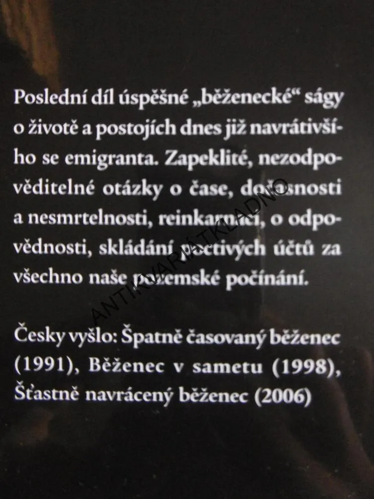 BĚŽENEC V OČISTCI, OTA ULČ, **an