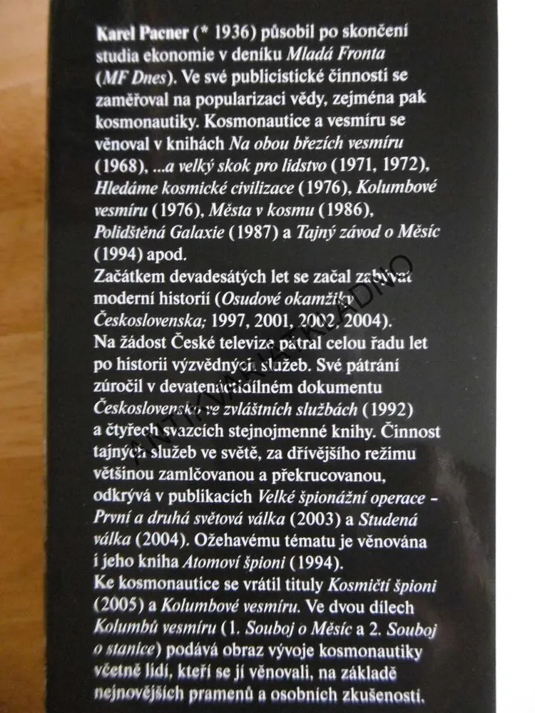 KOLUMBOVÉ VE VESMÍRU, 1. DÍL, SOUBOJ O MĚSÍC, KAREL PACNER, **an