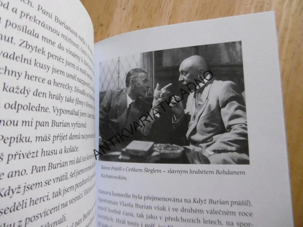 VLASTA BURIAN, ŽIVOT ZA SMÍCH, PAVEL TAUSSIG, **an