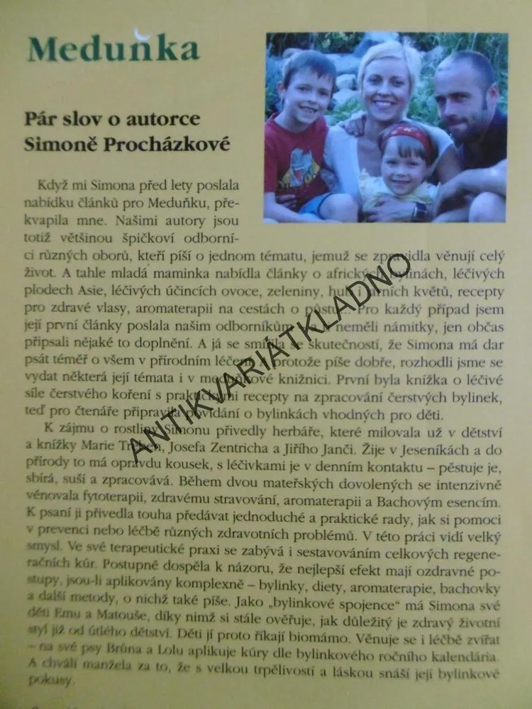 DĚTI A BYLINKY, SIMONA PROCHÁZKOVÁ, **an