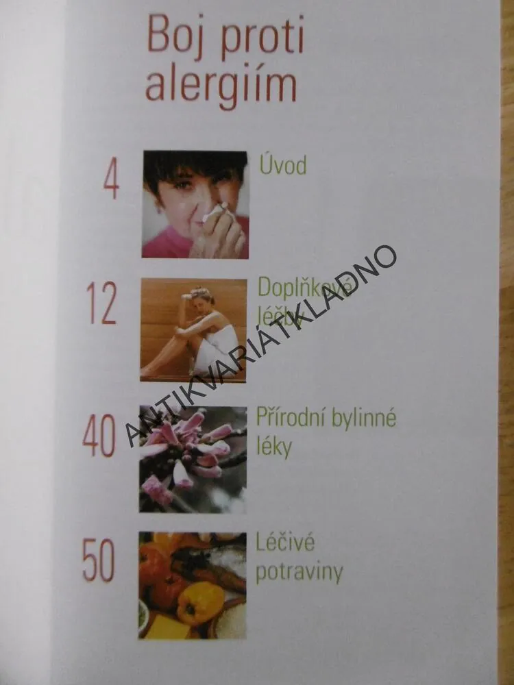 BOJ PROTI ALERGIÍM, **an