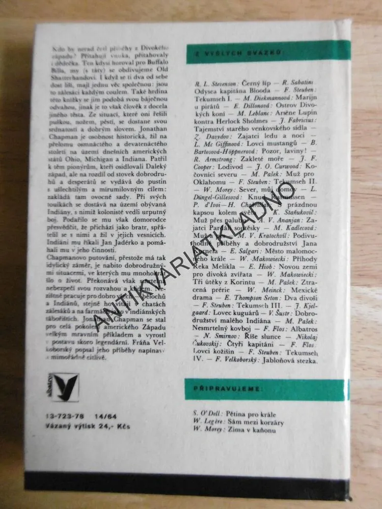 KOD 27 - JABLOŇOVÁ STEZKA, FRÁŇA VELKOBORSKÝ, **an