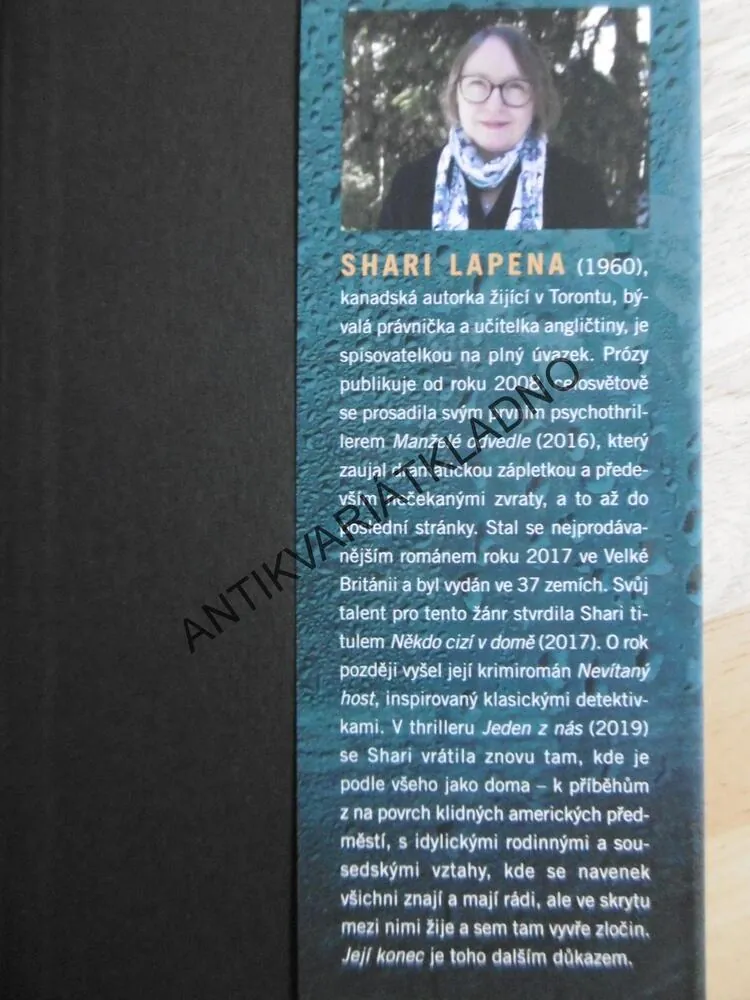 JEJÍ KONEC, SHARI LAPENA, **an